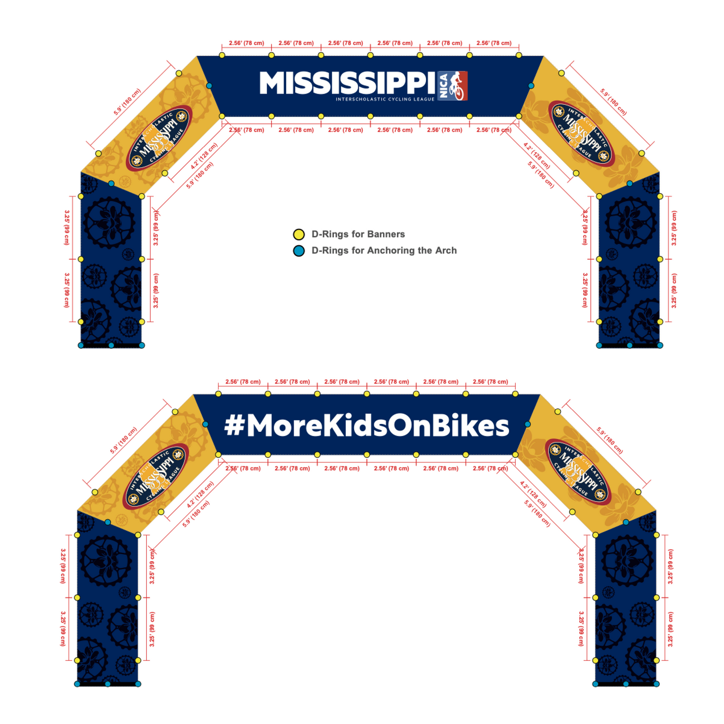 Custom Inflatable Arch Kit